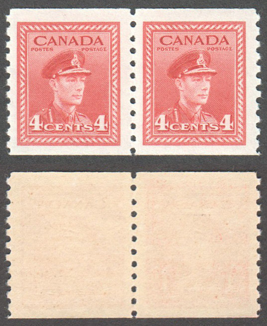 Canada Scott 267 MNH Pair VF (P) - Click Image to Close